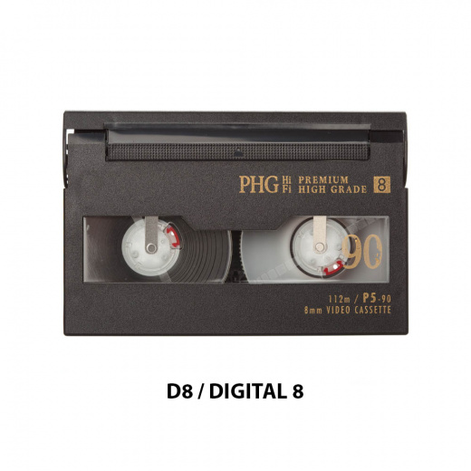 Transfert vidéos D8 Digital 8