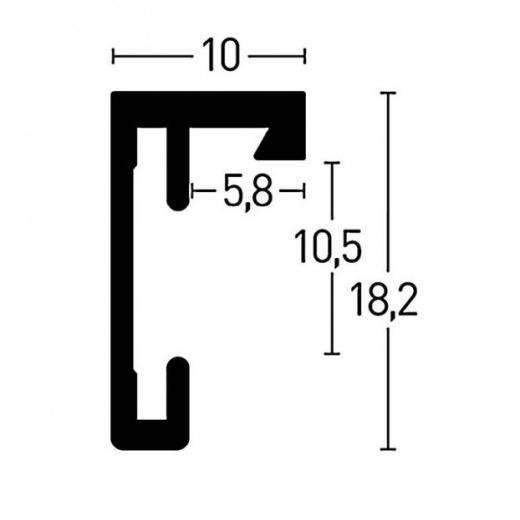 Cadre Nielsen C2 noir mat