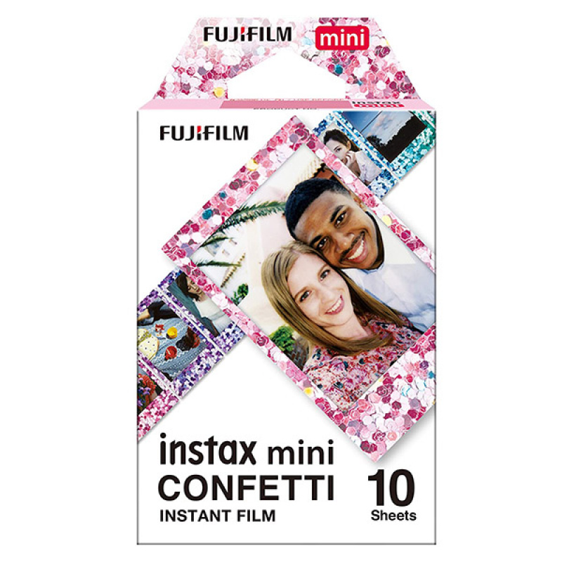 Recharge argentique Instax Mini Confetti