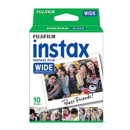 Recharge 10 photos Instax Wide couleur
