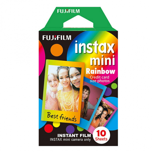 Recharge 10 photos Instax Mini Rainbow