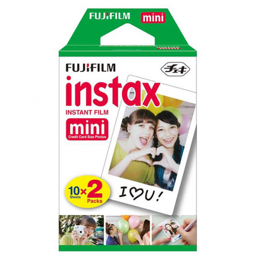 Recharge 2 fois 10 photos Instax Mini